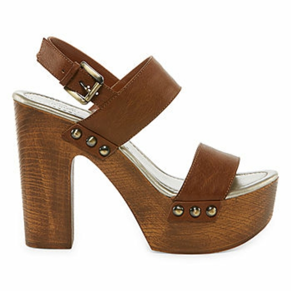 a.n.a Shoes - ONLY 1 LEFT💙GORGEOUS BROWN HEELED SANDALS